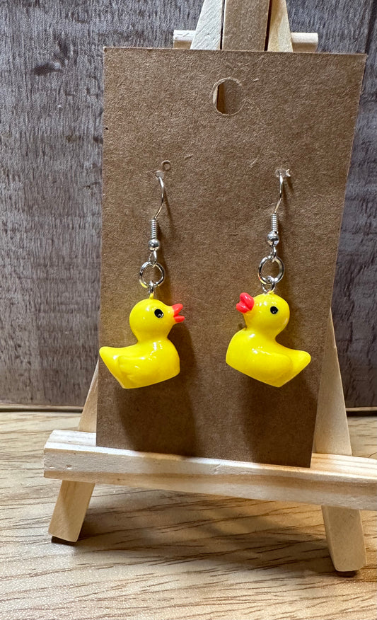 Duck Earrings